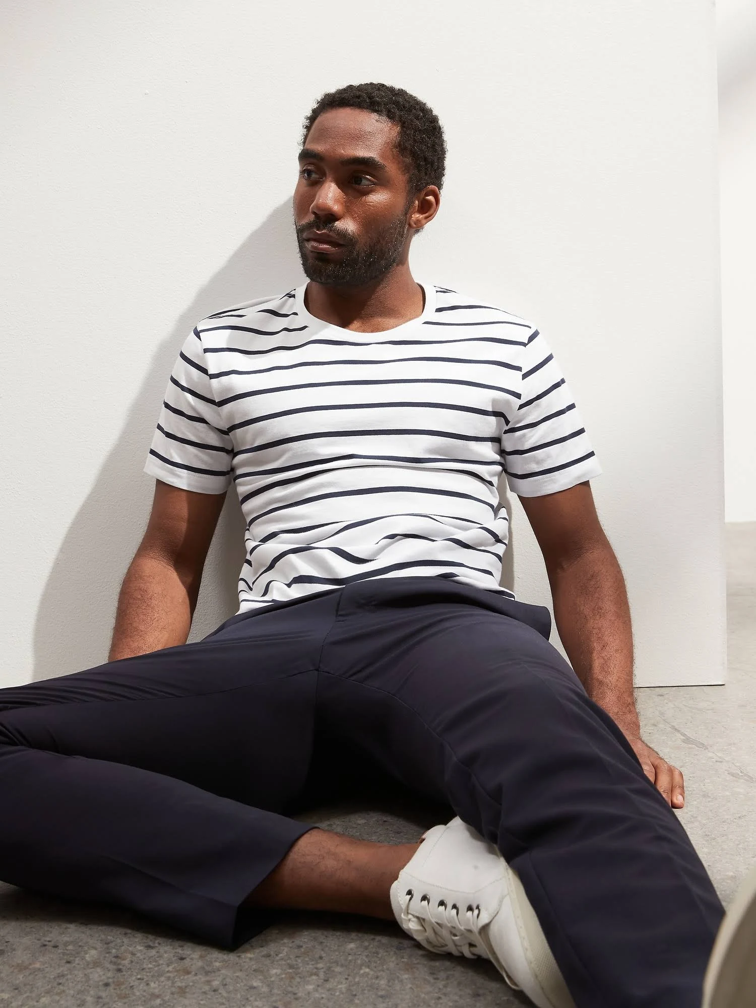 Banana Republic Men's Slim Solid Italian Wool Suit Pant Navy Size 42W 34L