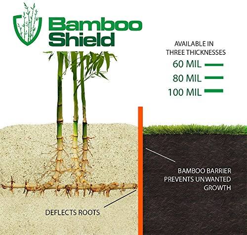 Bamboo Shield - 60 Mil Thick by 24in Depth 150 Feet