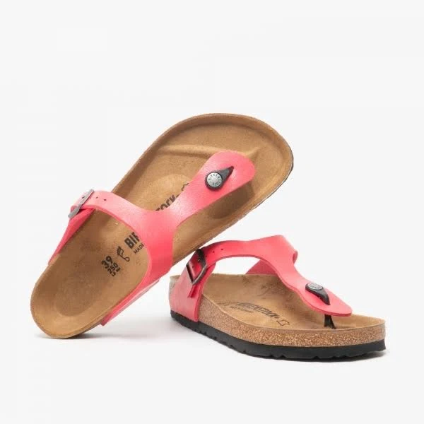 Birkenstock Gizeh Birko-Flor Graceful Raspberry Thong Sandals