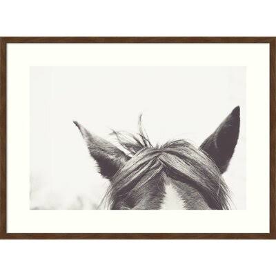 Listen by EMI and Mark Franzen - Picture Frame Photograph Print on Paper Birch Lane Frame Color: Brown, Size: 25x22 H x 34x22 W