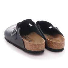 Birkenstock Boston Black Oiled Leather