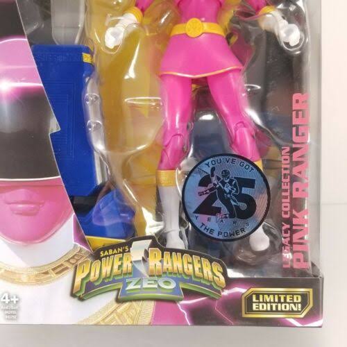Power Rangers Zeo Pink Ranger Legacy Figure