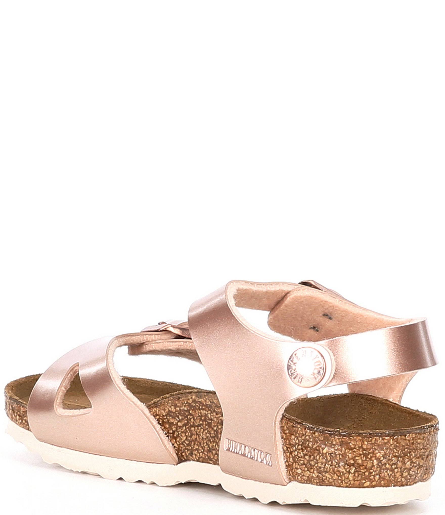 Birkenstock Rio Kids Sandal - Electric Metallic Copper