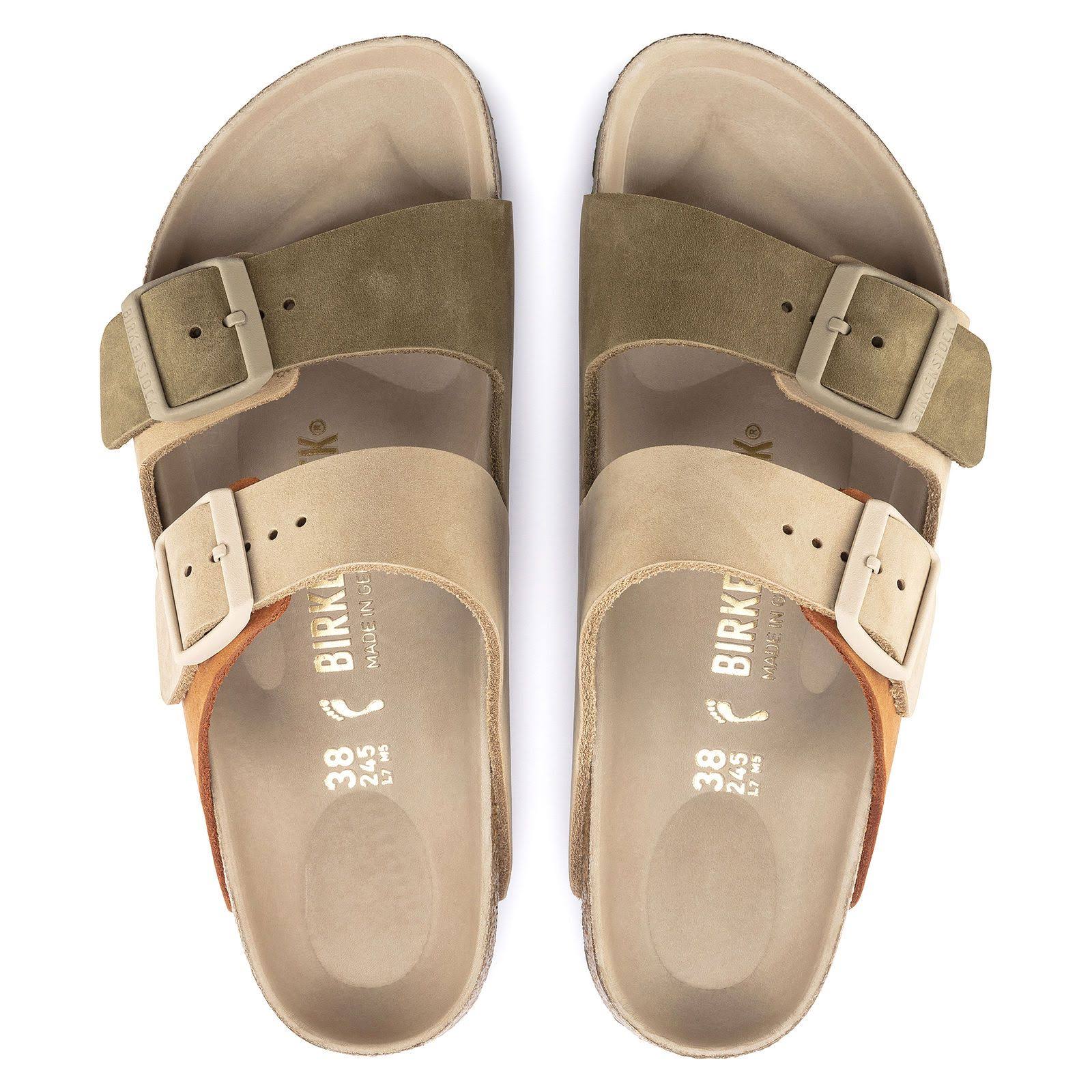 Birkenstock Women's Arizona Split Sandals - Sandcastle/ Faded Khaki - 41