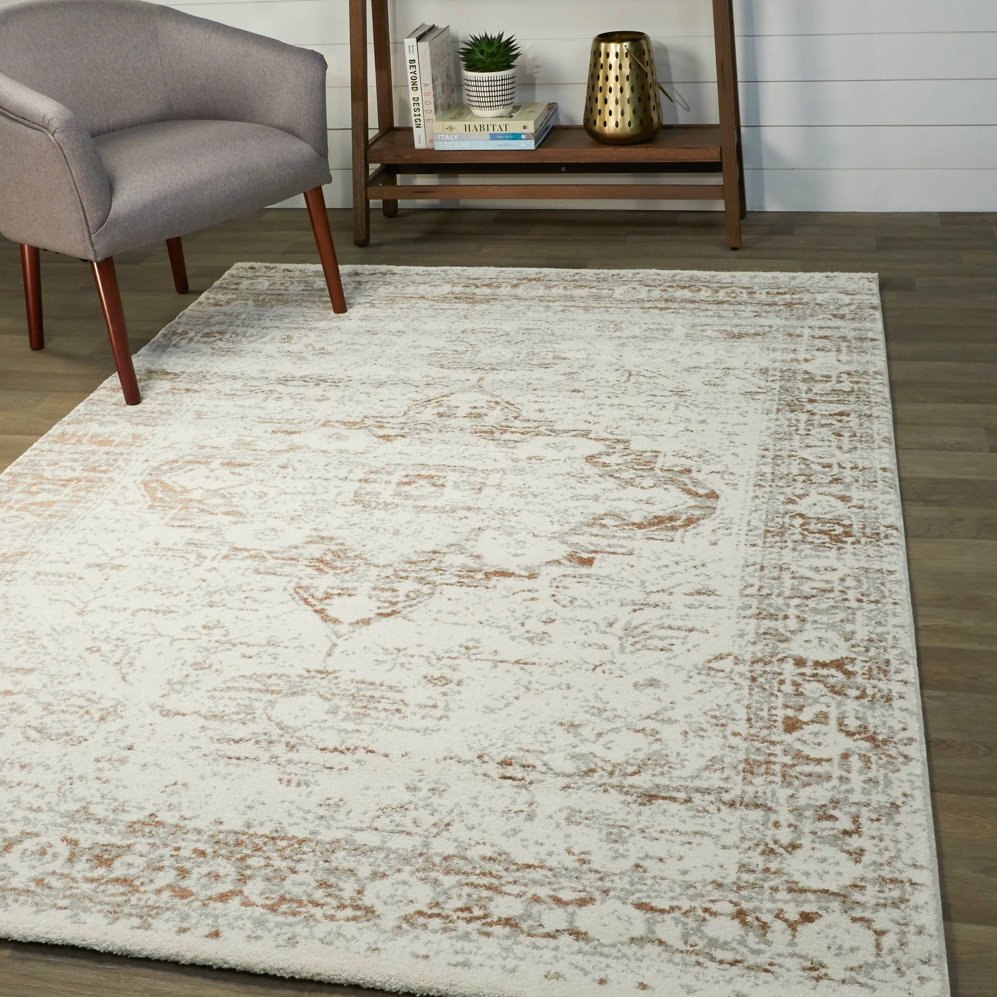 BALTA US, Inc Nafisa Tan 5 ft. x 7 ft. Area Rug