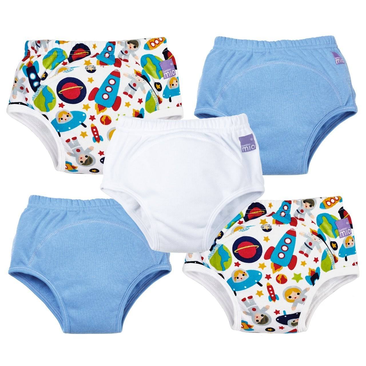 Bambino Mio Potty Training Pants, 5 Pack, Mixed Boy Outer Space / 3+ Years