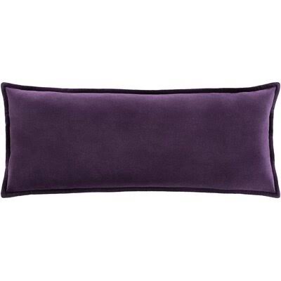 Gabriel Rectangular Cotton Pillow Cover & Insert Birch Lane Fill Material: Polyester/Polyfill, Color: Dark Purple
