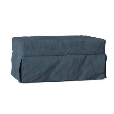 Birch Lane Fairchild 44x22 Rectangle Standard Ottoman Body Fabric: Tina Airforce