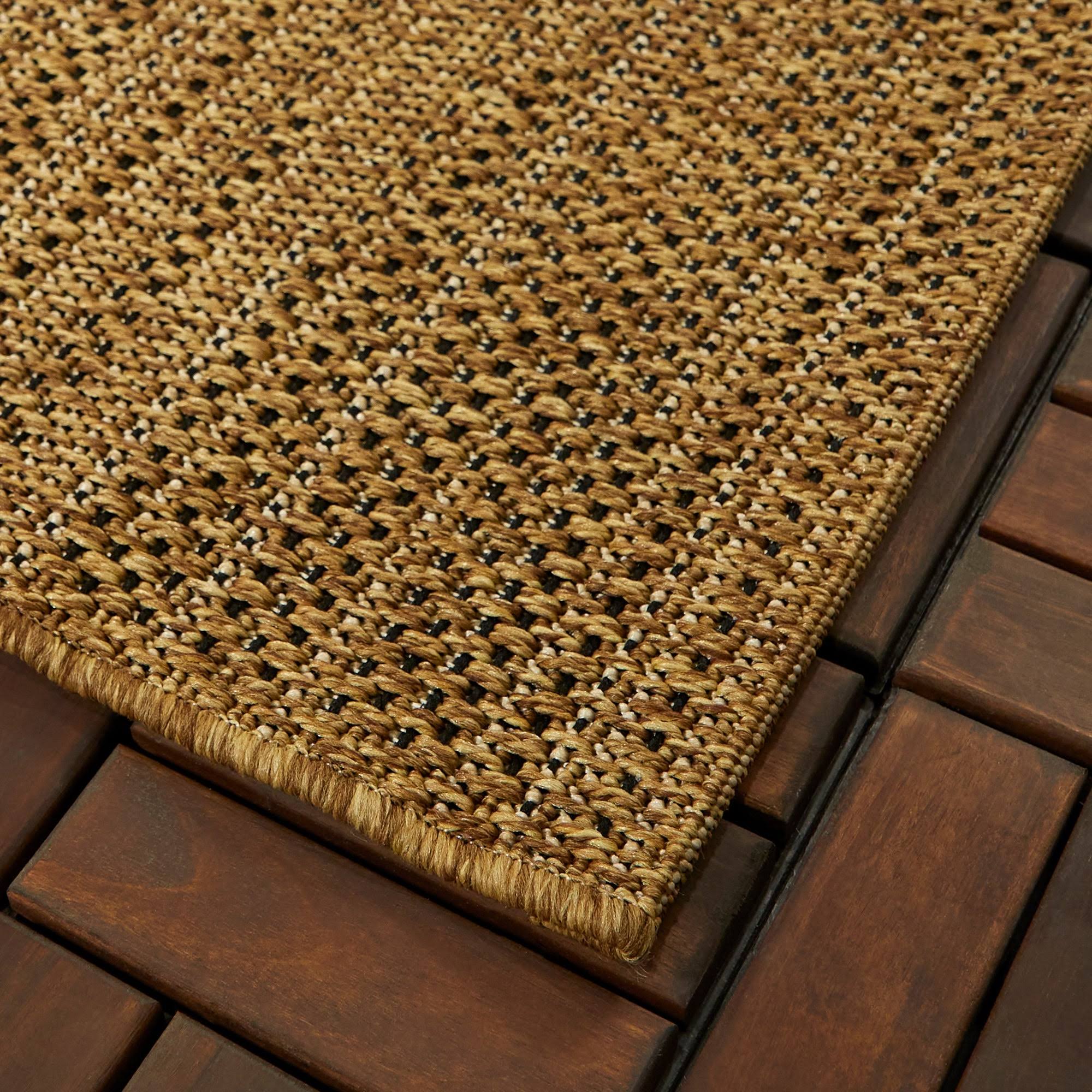 Balta US Renwick Beige 5 ft. x 7 ft. 3 in. Textured Indoor/Outdoor Area Rug