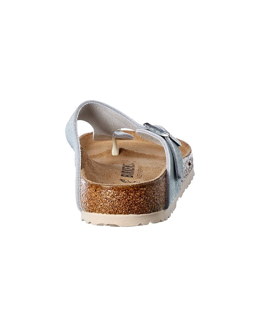 Birkenstock Gizeh Birko-Flor Sandal, Blue / 37