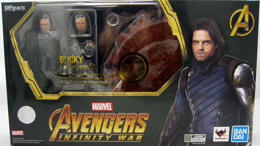 Avengers Infinity War: Bucky & Tamashii Effect Impact S.H.Figuarts