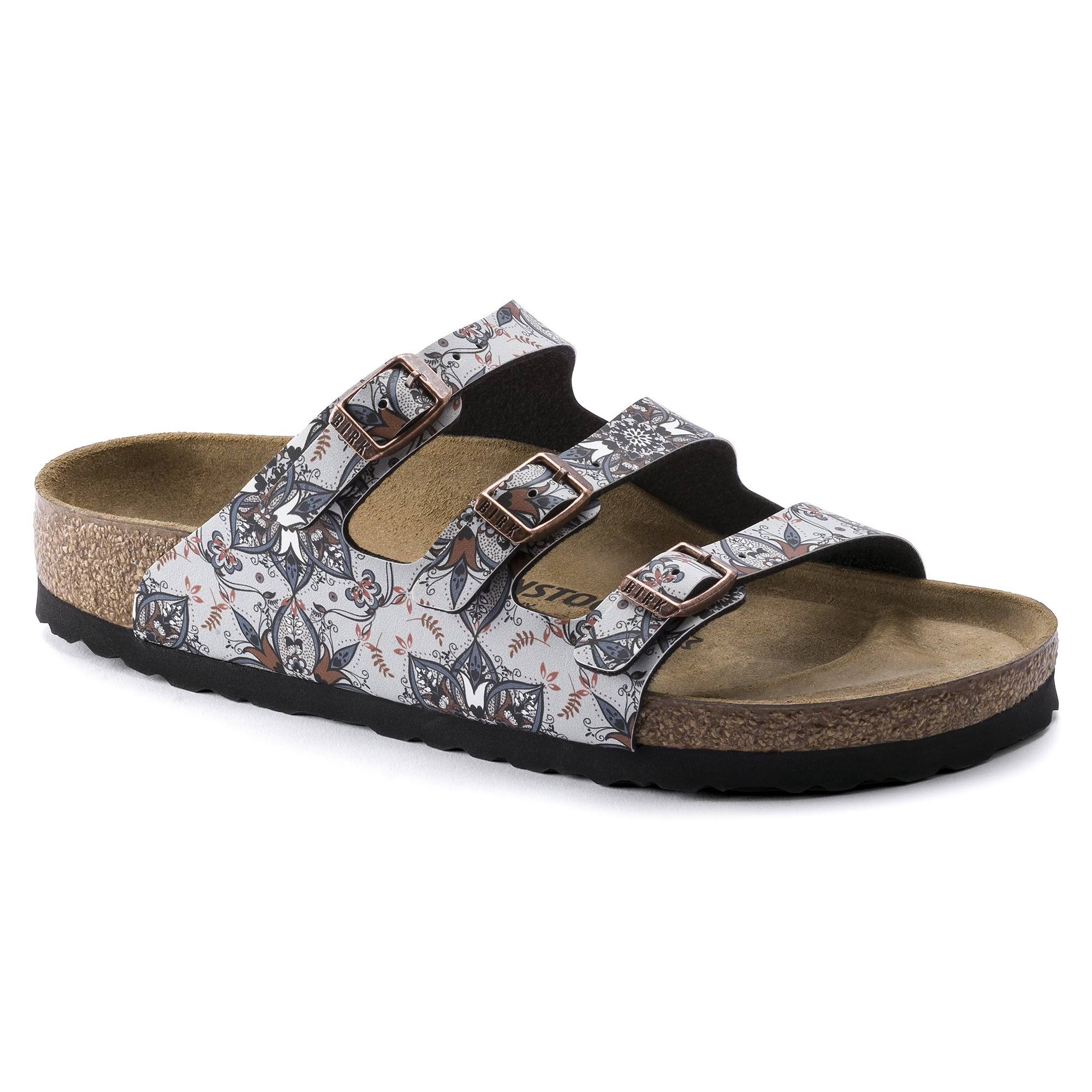 Birkenstock Florida Fresh Boho Flowers Navy 36 / Regular