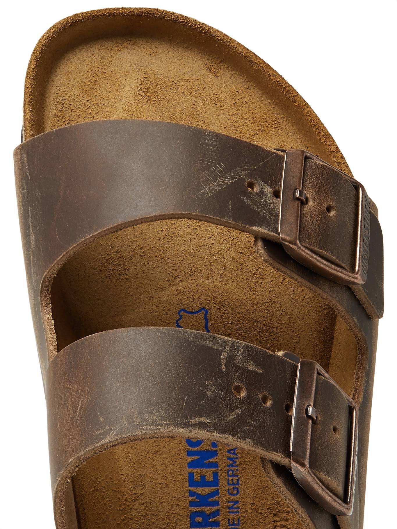 Birkenstock - Men - Arizona Oiled-Nubuck Sandals Brown
