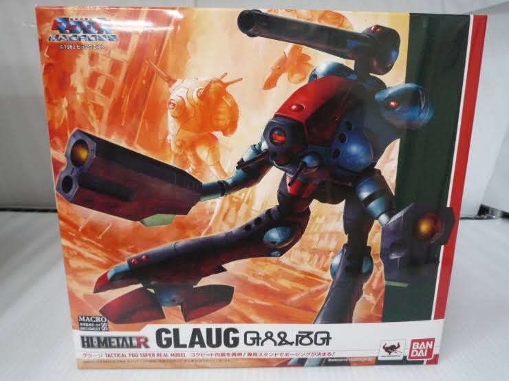 HI-METAL R Macross Robotech Glaug Action Figure Bandai