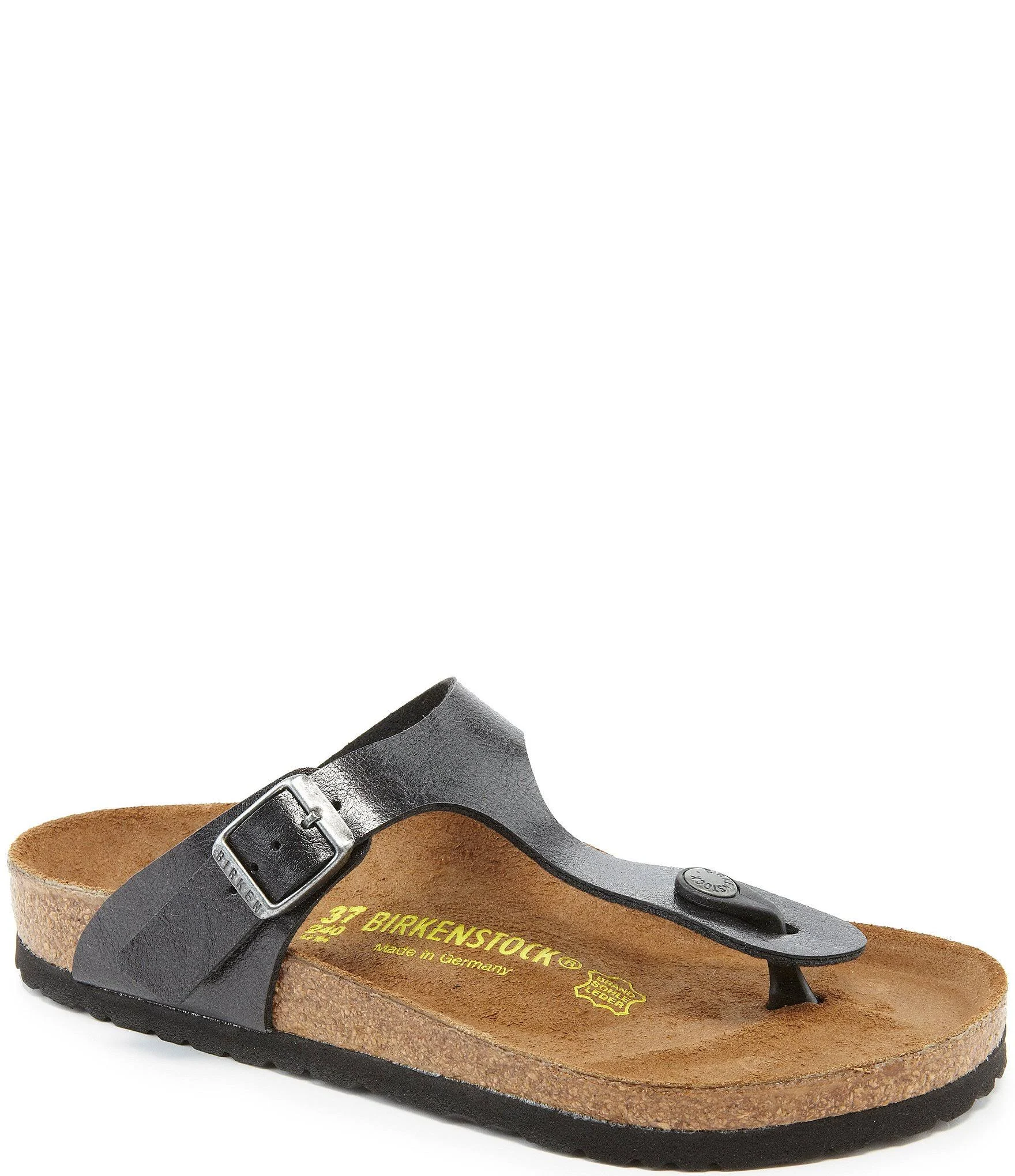 Birkenstock Women's Gizeh (41 Licorice Birko Flor)