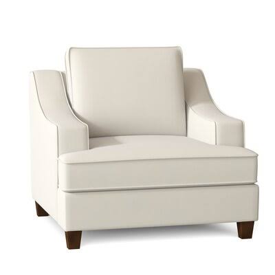 Lise 39x22 Wide Armchair Birch Lane Body Fabric: Spinnsol Natural