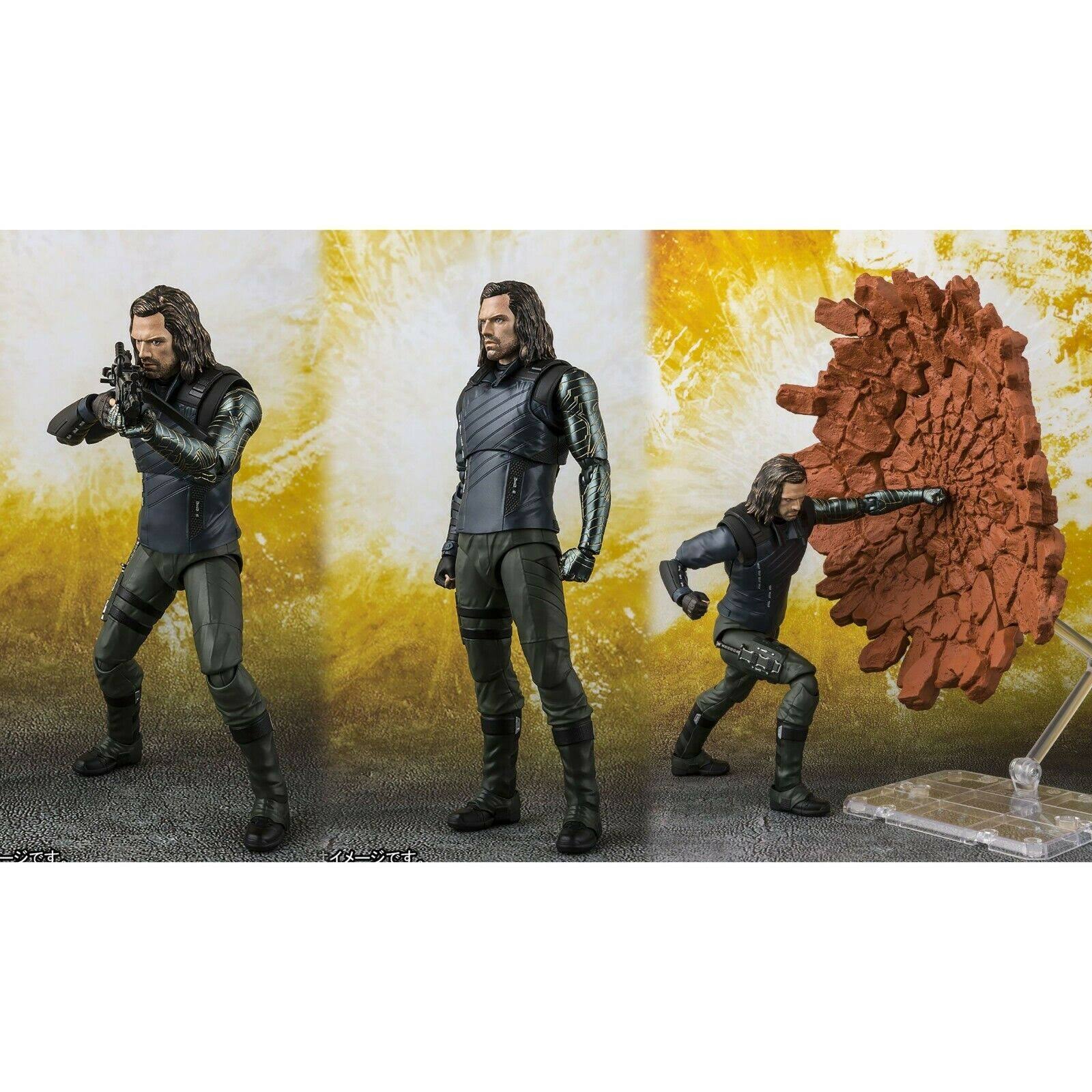 Avengers Infinity War: Bucky & Tamashii Effect Impact S.H.Figuarts