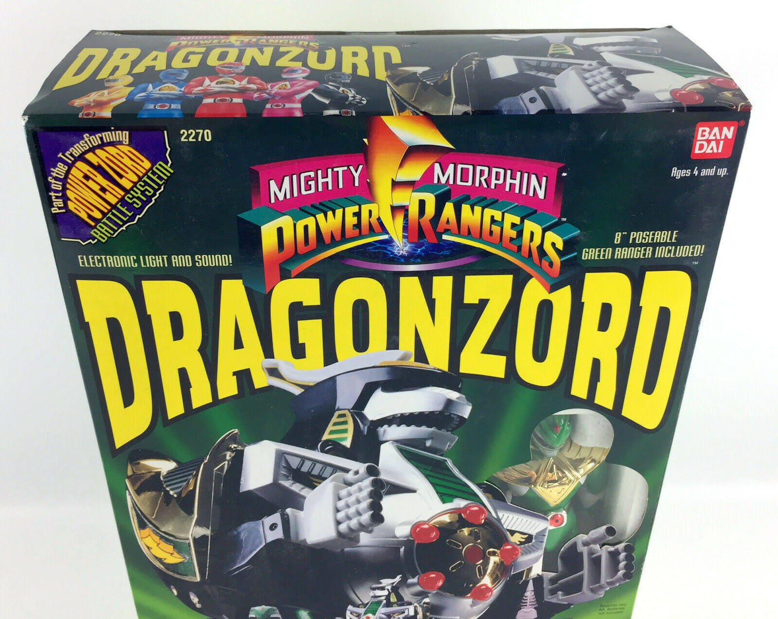 Power Rangers Deluxe Dragonzord & Green Ranger
