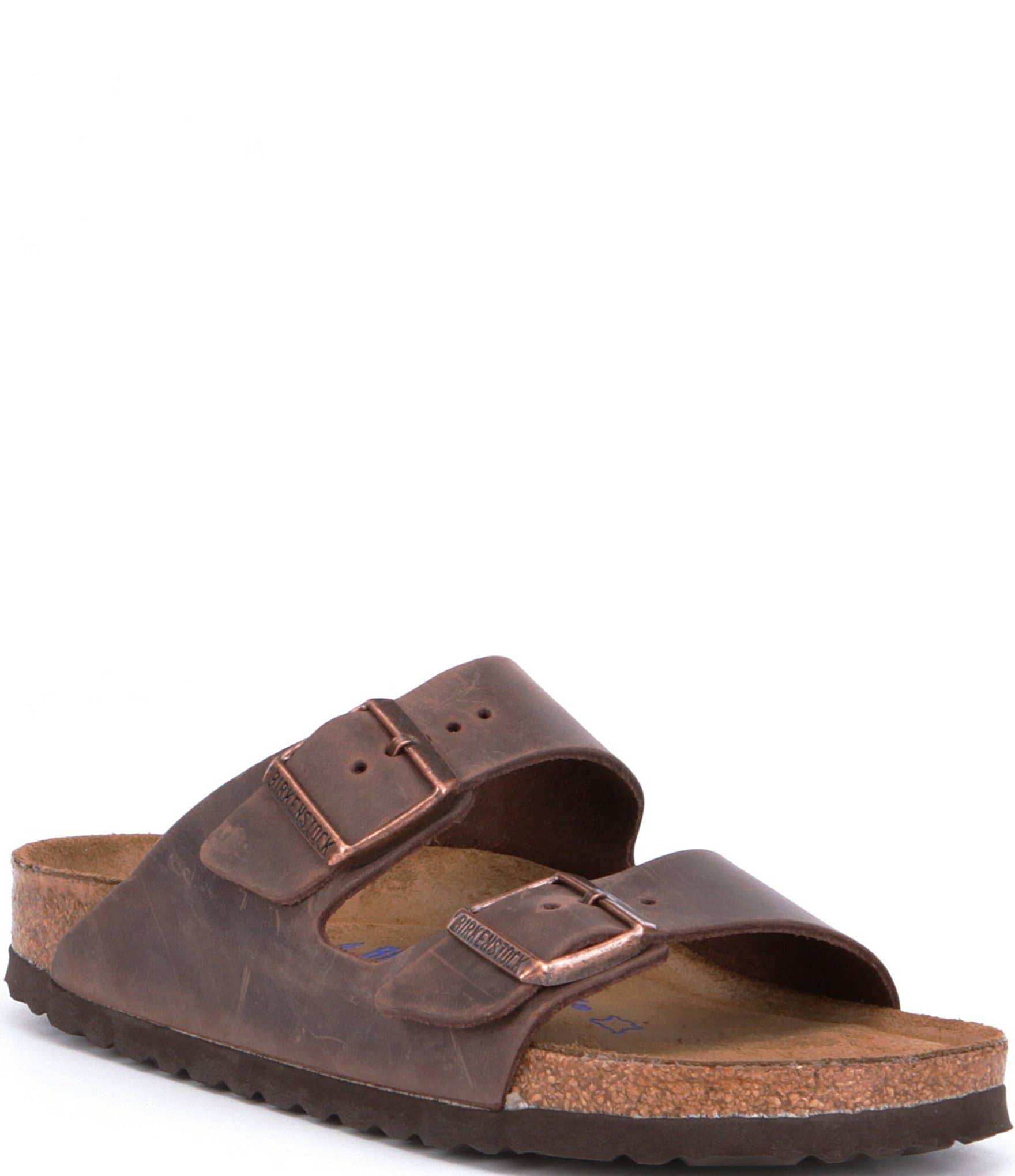 Birkenstock Arizona Soft Footbed (40 Narrow Habana Oiled Leather)