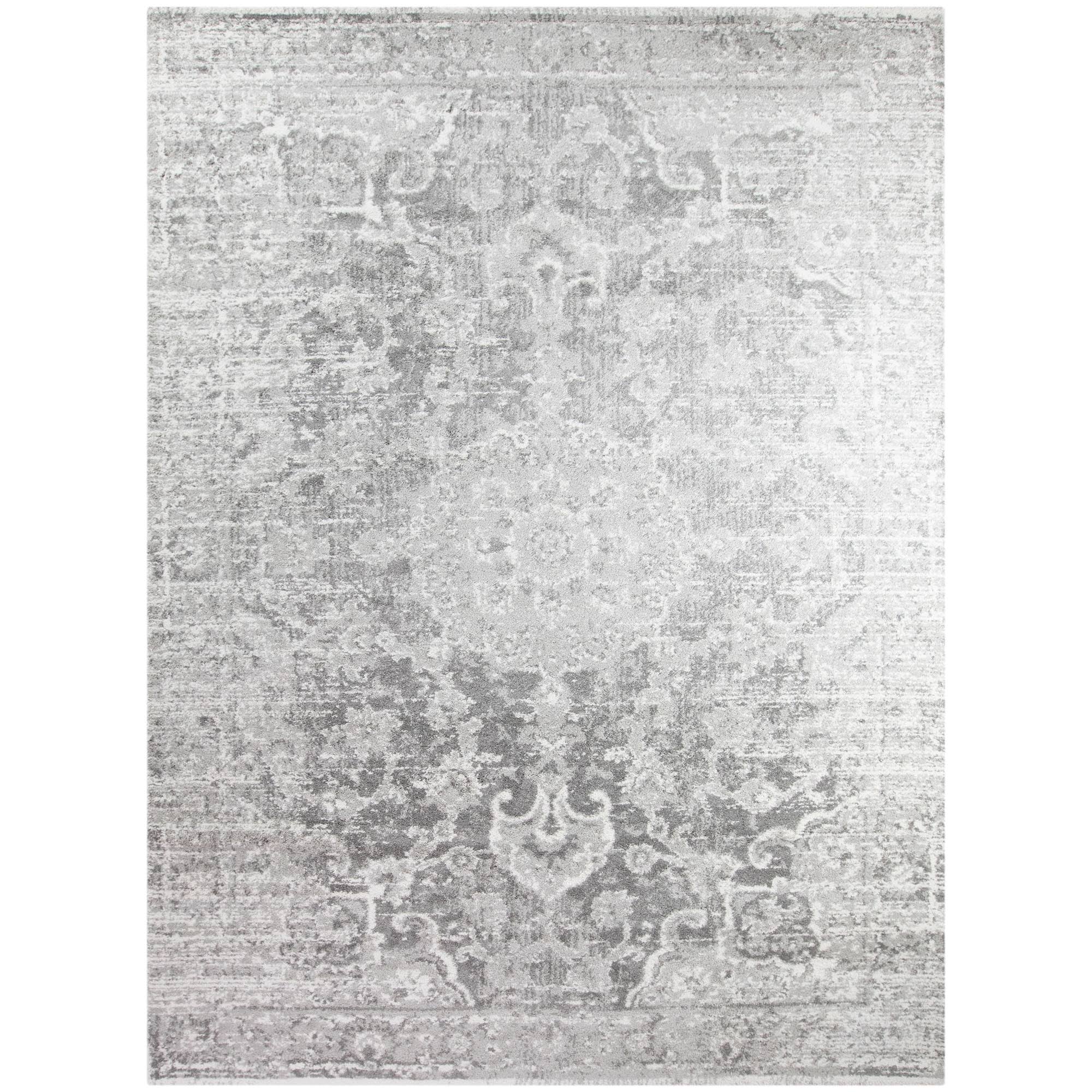 BALTA Baird Black 8 ft. x 10 ft. Distressed Oriental Area Rug