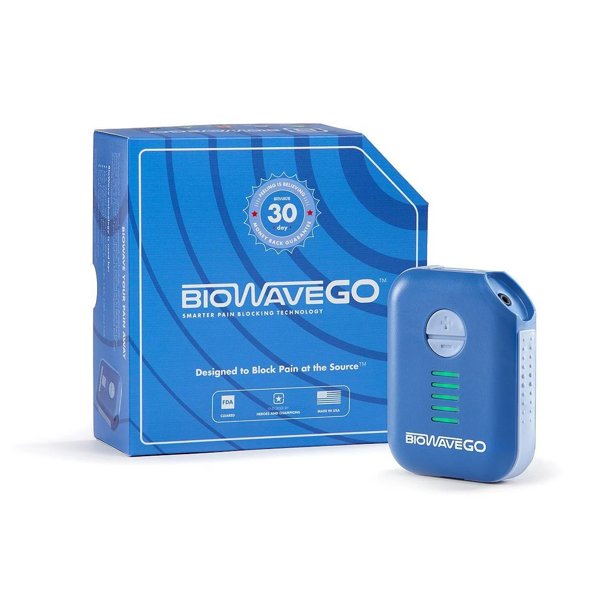 BioWaveGO Wearable Chronic Pain Relief Technology