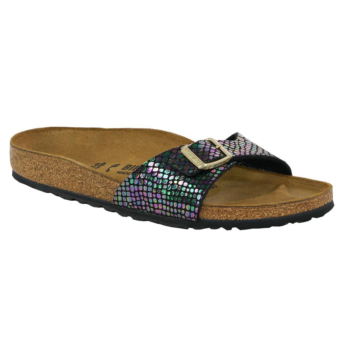 Birkenstock Madrid Narrow Sandal - Women's Silver, 38.0