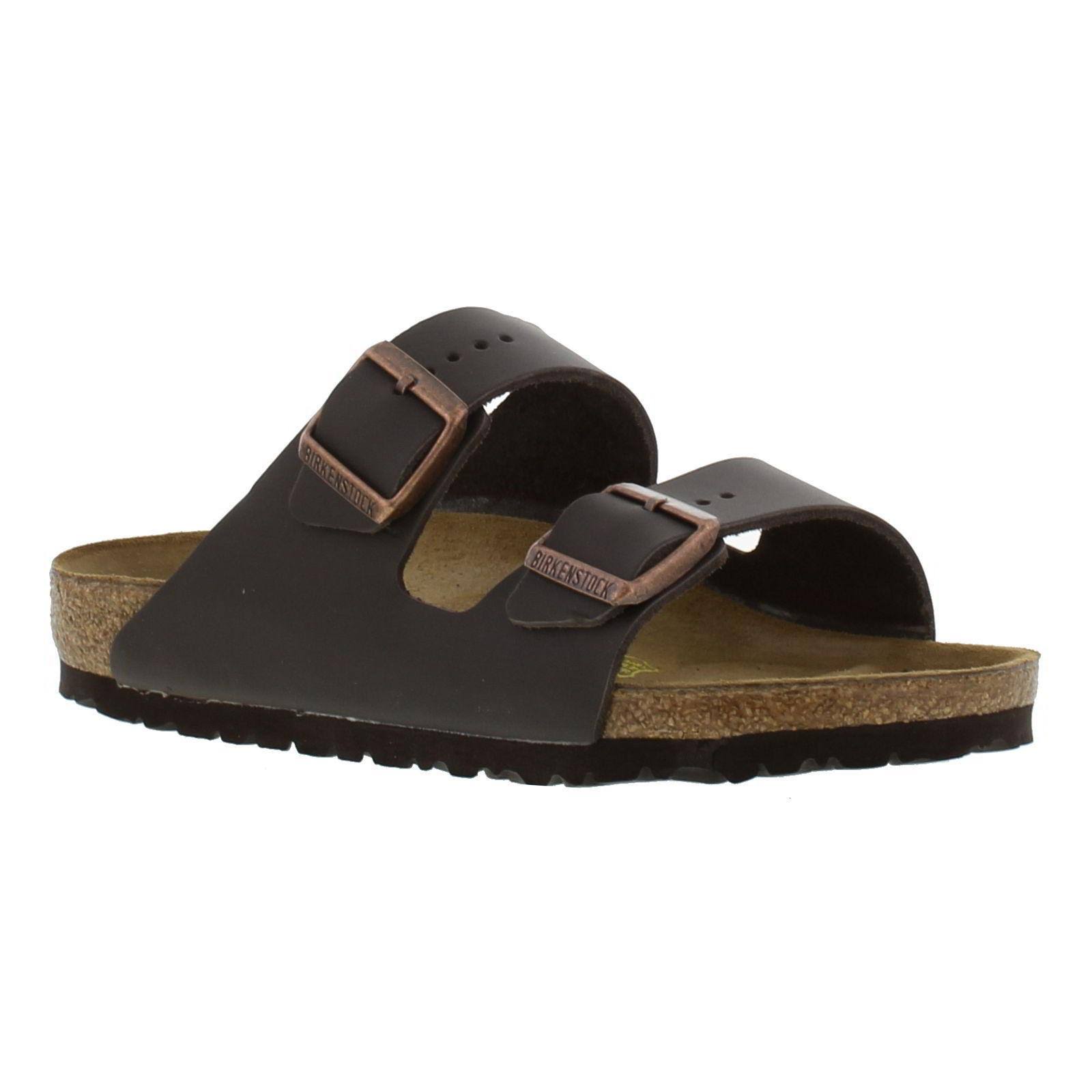 Birkenstock Arizona Mules Leather Dark Brown