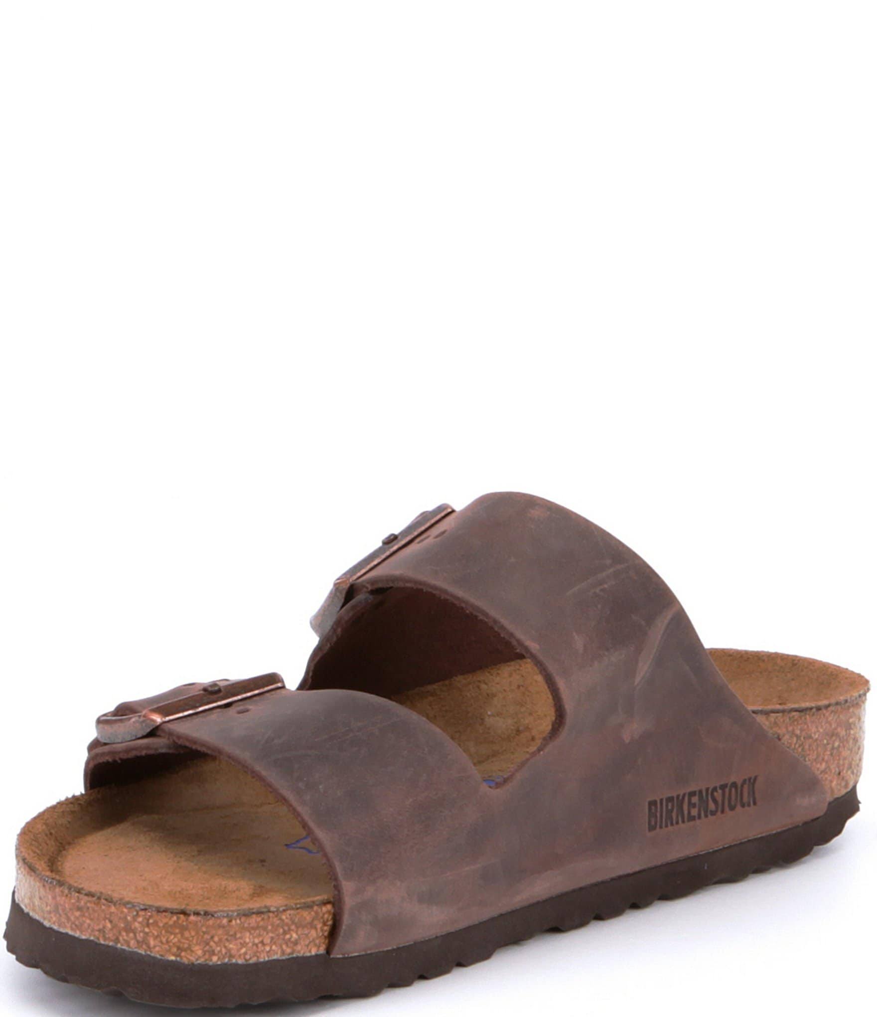 Birkenstock Arizona Soft Footbed (39 Narrow Habana Oiled Leather)