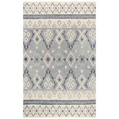 Gladstone Hand-Tufted Natural Wool Area Rug Rug Size: Rectangle 5' x 8'