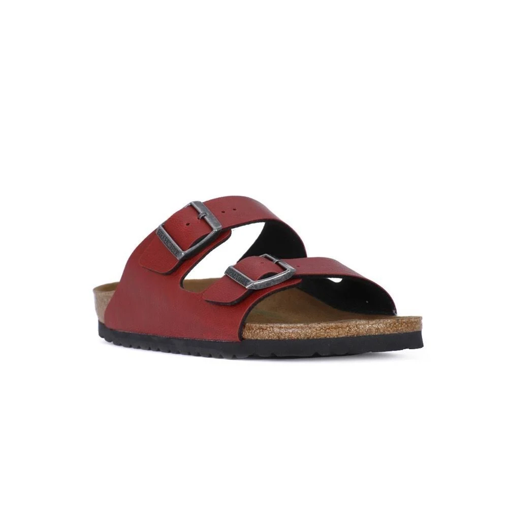 Birkenstock Arizona Vegan, Birko-Flor, Pull Up Bordeaux