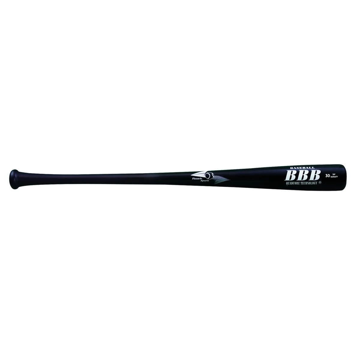 BamBooBat Bamboo Bat HBBB30 Adult Baseball Bat - Black/Black Size 30in