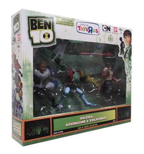 Bandai Ben 10 Vilgax, Aggregor & Vulkanus Action Figure 3-Pack