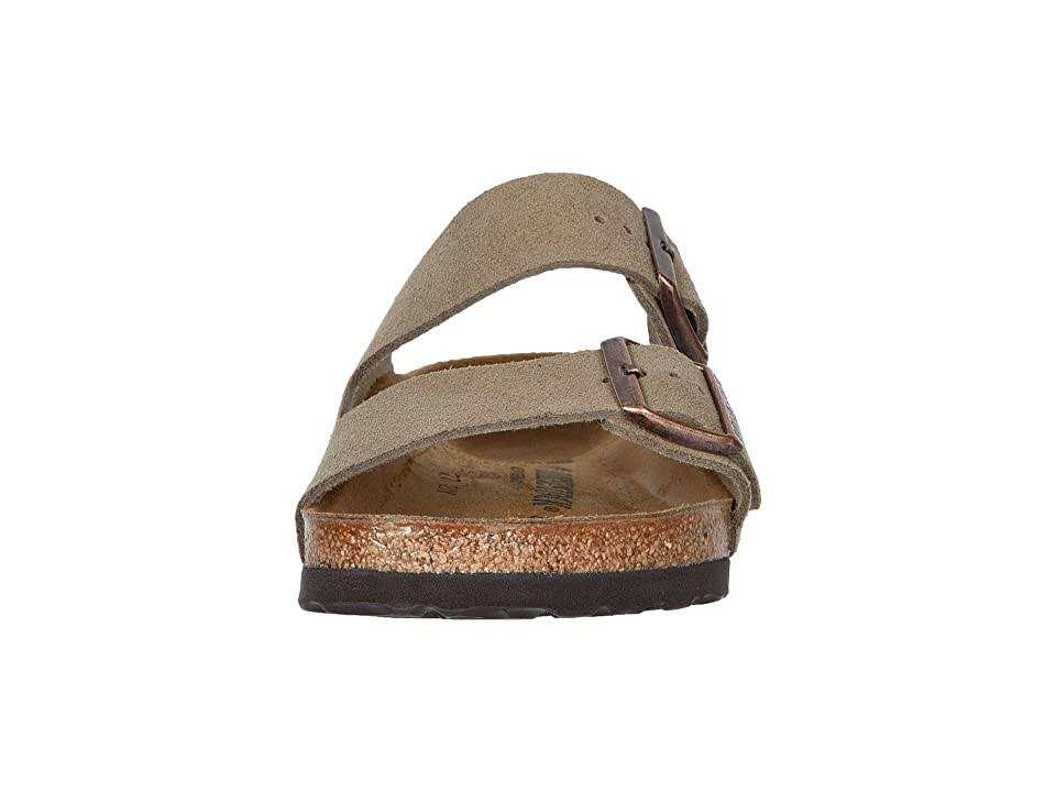 Birkenstock Arizona Sandal - 38 - Taupe Suede