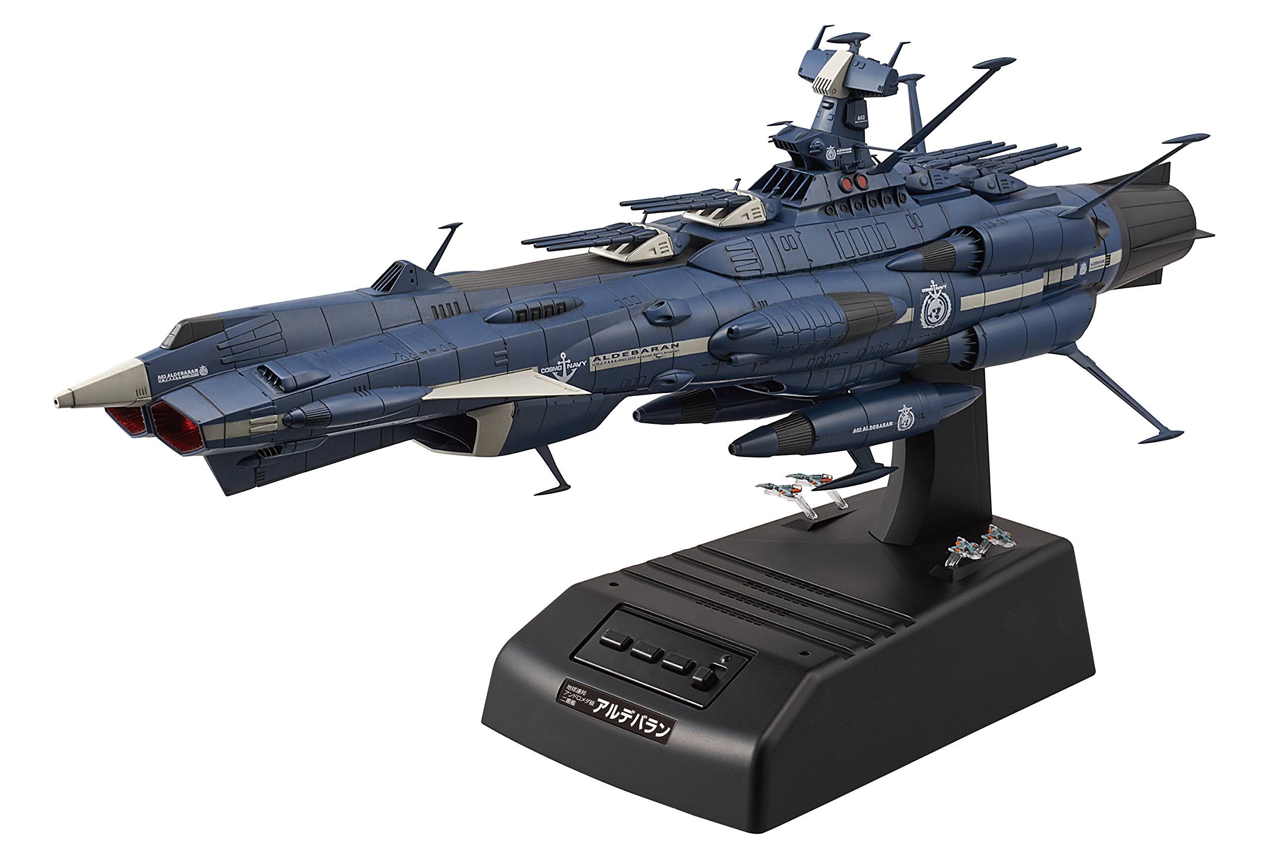 New Bandai Space Battleship Yamato 2202 1/1000 Aldebaran Movie Effect Ver. Japan