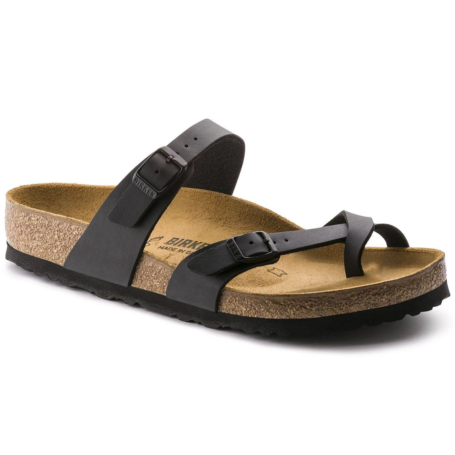 Birkenstock Women's Mayari Sandal - 42 - Black Birko-Flor