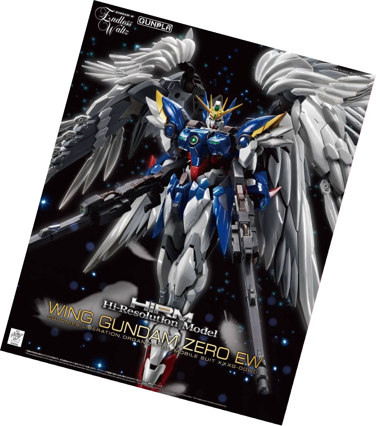 Bandai Hobby Hi-Resolution Model 1/100 Zero EW Gundam Wing: Endless Waltz Kit Figure