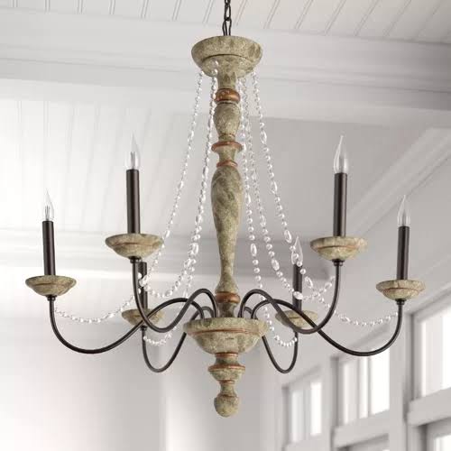 Brennon 6-Light Candle Style Classic / Traditional Chandelier