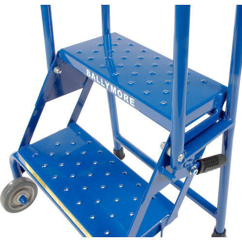 Ballymore 2 Step Lock-N-Stock Folding Ladder, Size: 10, Blue LS2247