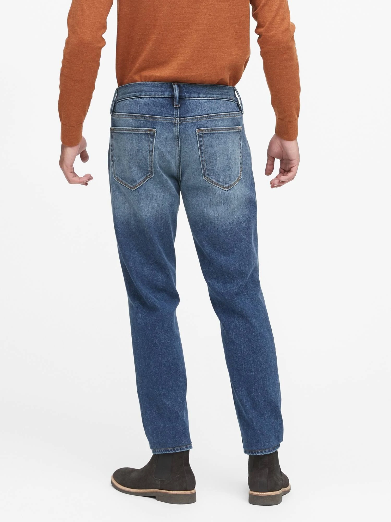 Banana Republic Men's Straight Legacy Jean Medium Wash Size 28W 30L