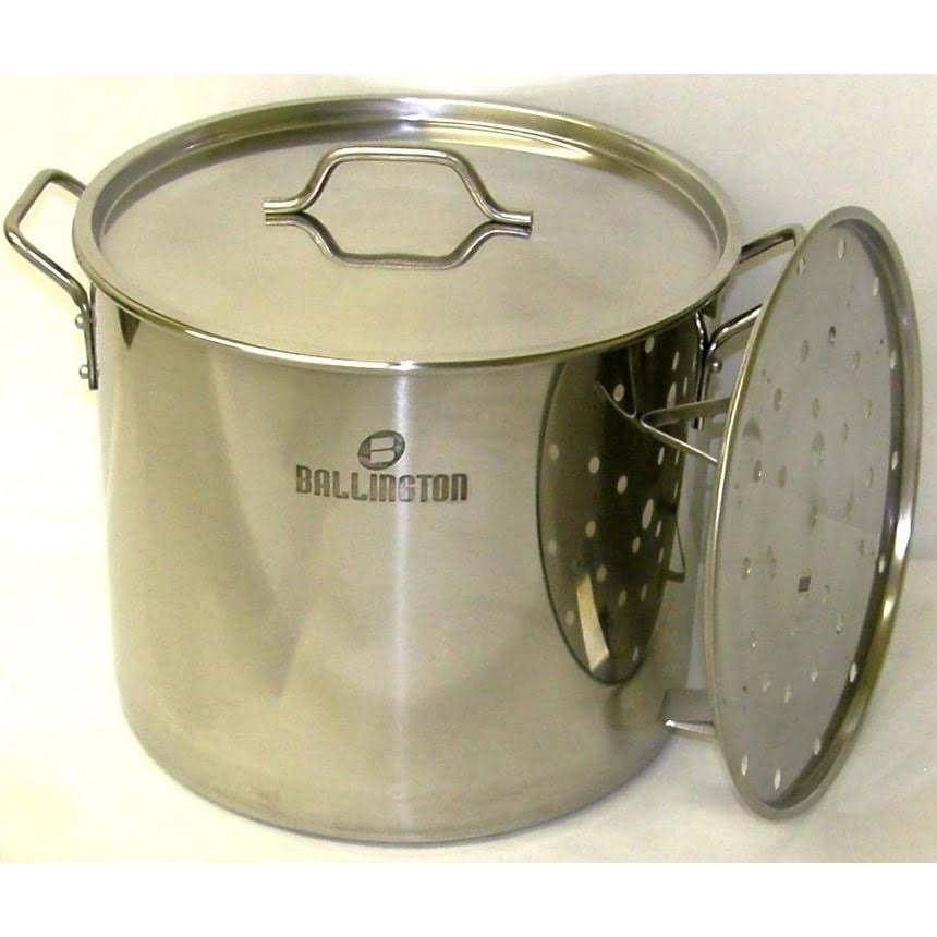 Prime Pacific Prime Pecific 60-qt. Heavy Duty Stock Pot with Lid BA79-60