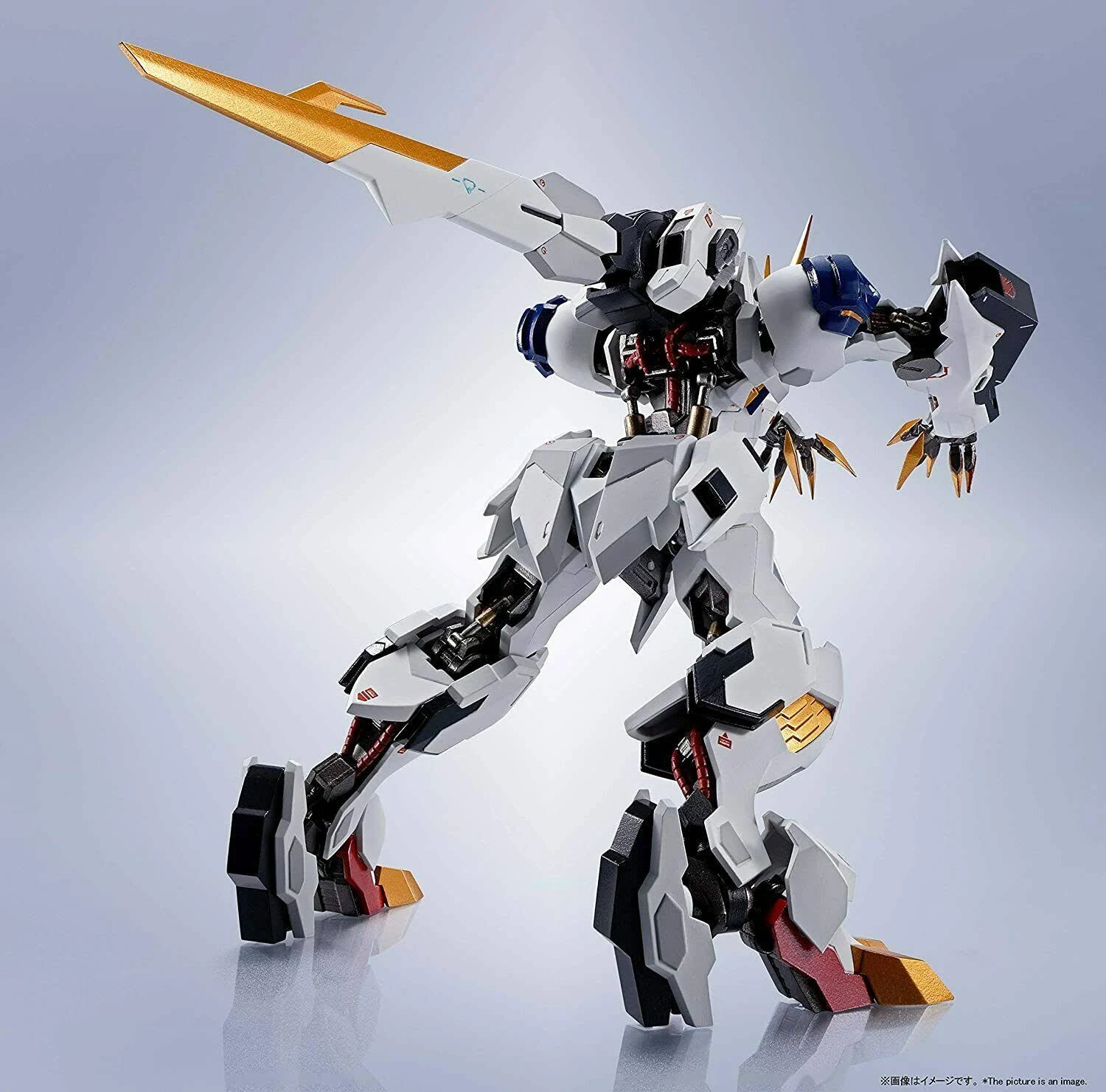 Bandai Metal Robot Spirits Side MS Gundam Barbatos Lupus Rex Action Figure