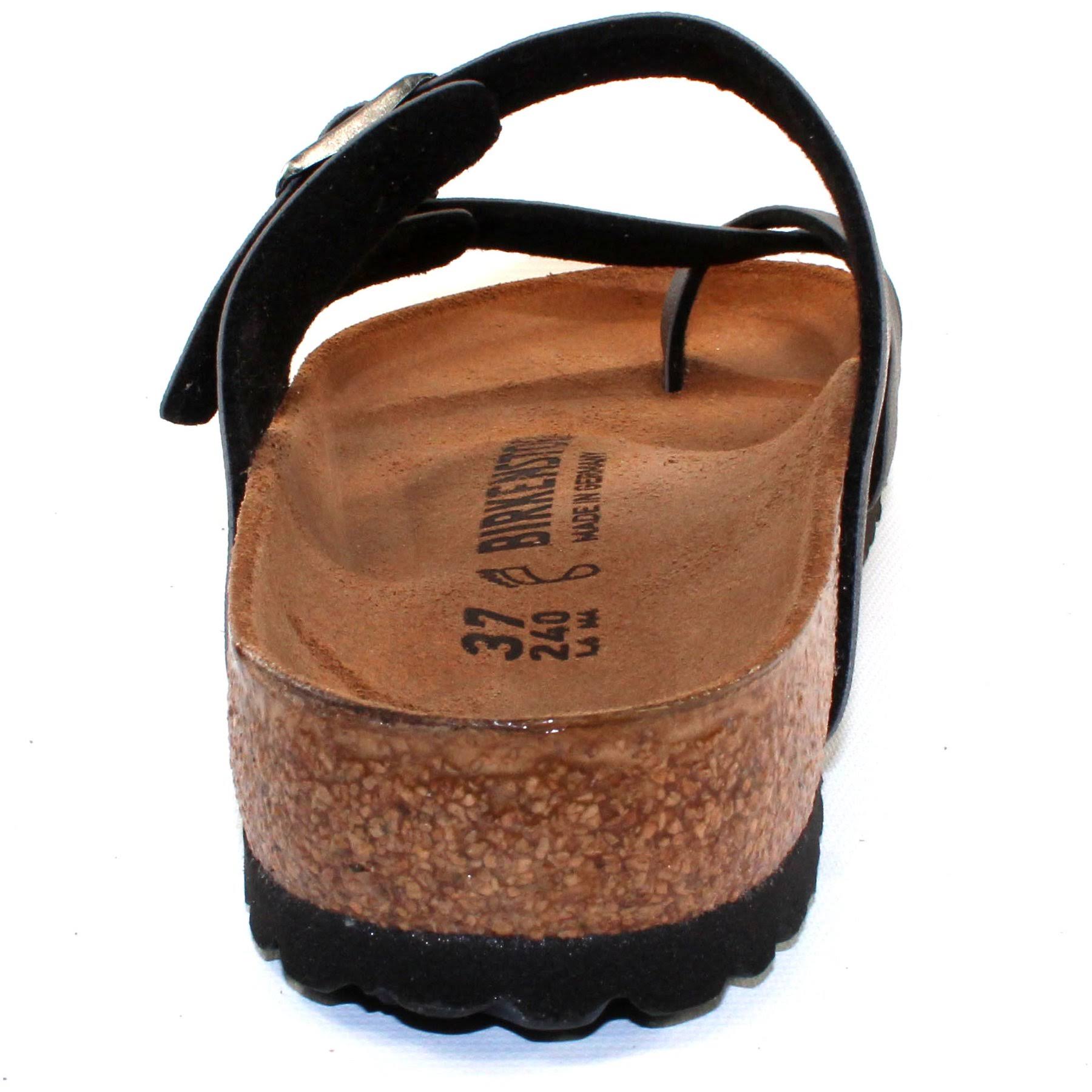 Birkenstock Women's Mayari Birko-Flor Pull Up Anthracite