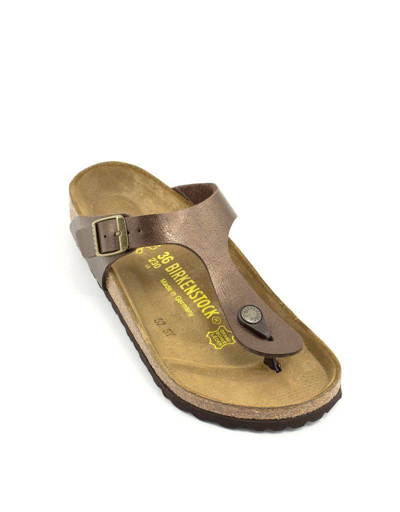 Birkenstock Gizeh Birko Sandals - Graceful Toffee
