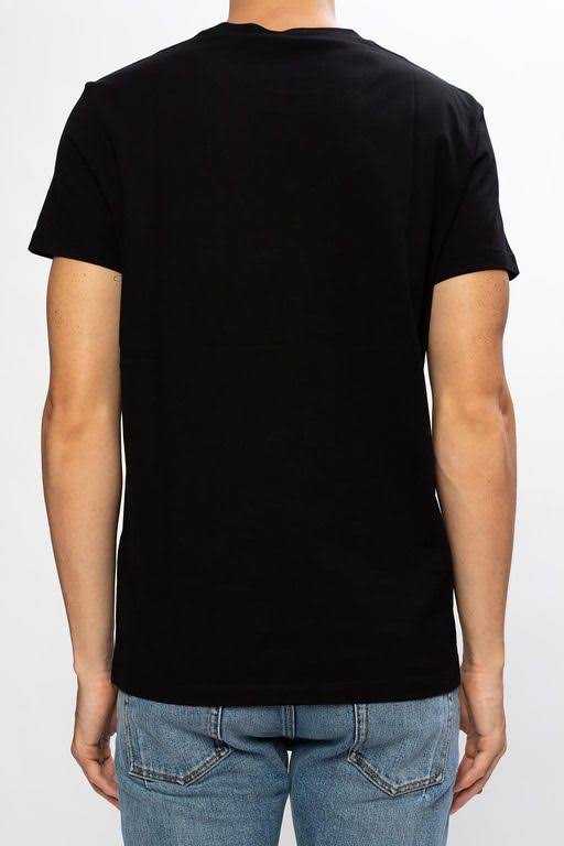 Balmain Black Apocalypse Print T-Shirt Size: S