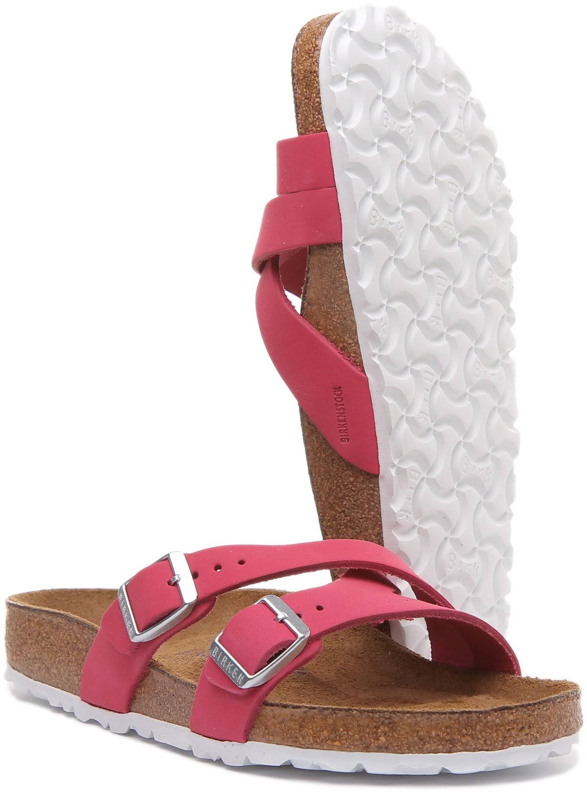 Birkenstock Yao Balance in Fuchsia for Women | Regular Fit