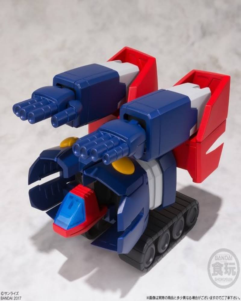 Bandai Shokugan Super Mini Pla Invincible Super Man Zambot 3 Model Kit