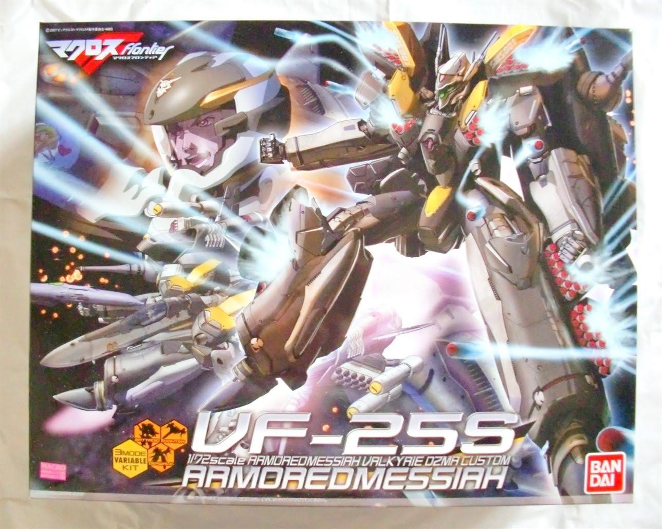 Bandai Macross VF-25S Armored Messiah Valkyrie Ozma Custom 1/72 Scale Model Kit