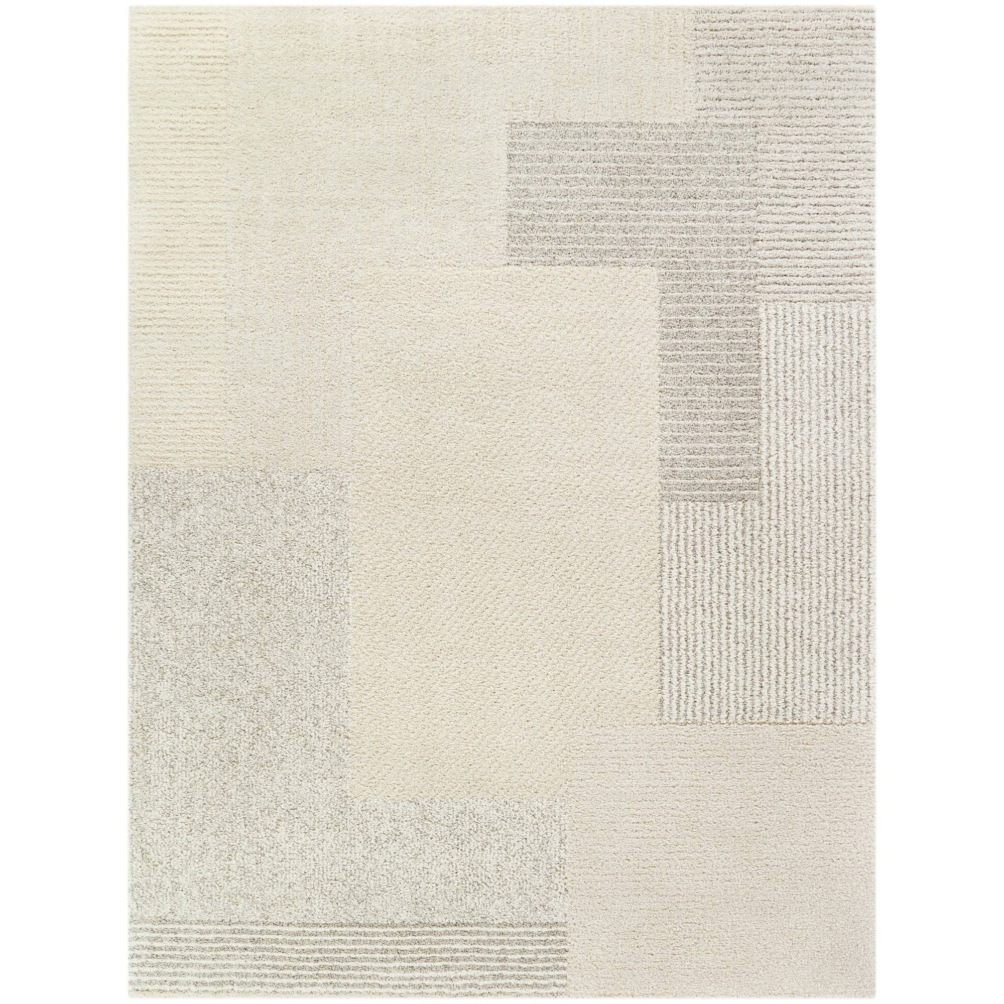 BALTA Bentham Ivory 5 ft. x 7 ft. Geometric Area Rug