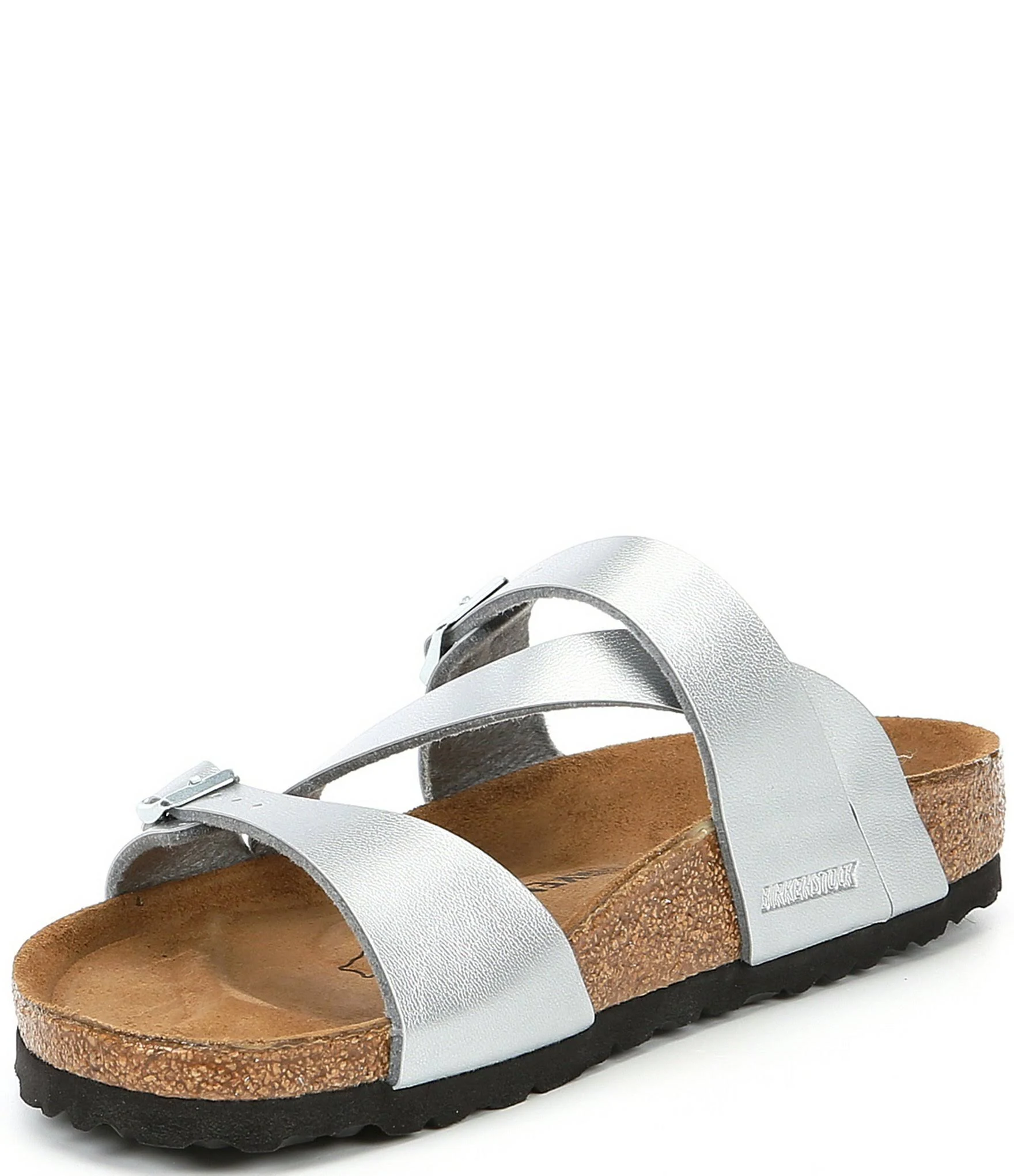 Birkenstock Women's Salina (41 Silver Birko Flor)