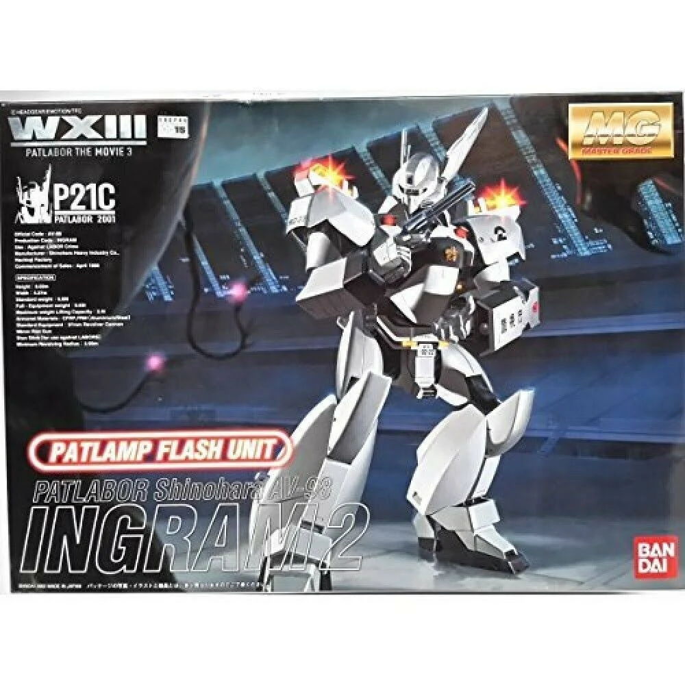 Bandai P21C Ingram 2 Patlabor Patlamp Flash Unit mg Model Kits